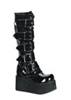 DemoniaCult - TRASHVILLE518 Platform Boots - Black Product image